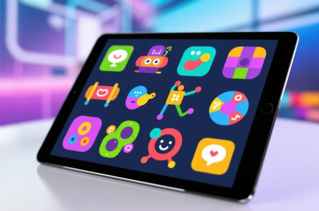 天狮娱乐应用中丰富多彩的休闲游戏和互动活动图标